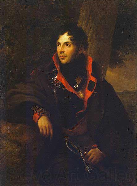 Friedrich Georg Weitsch Portrait of Nikolay Kamensky (1776-1811, ', ', ', ', ', ', ', '), Russian general, oil painting Norge oil painting art